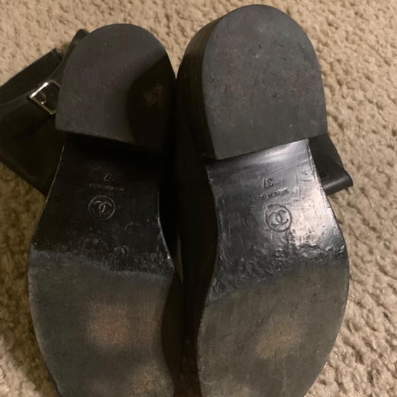 Chanel combat boots size 37 black - Picture 6 of 6